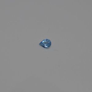 Teardrop Blue Topaz Gem
